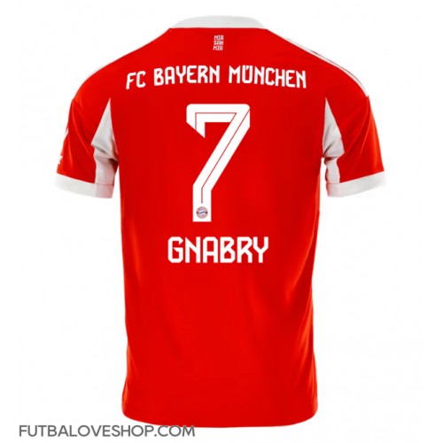 Dres Bayern Munich Serge Gnabry #7 Domáci 2025-26 Krátky Rukáv